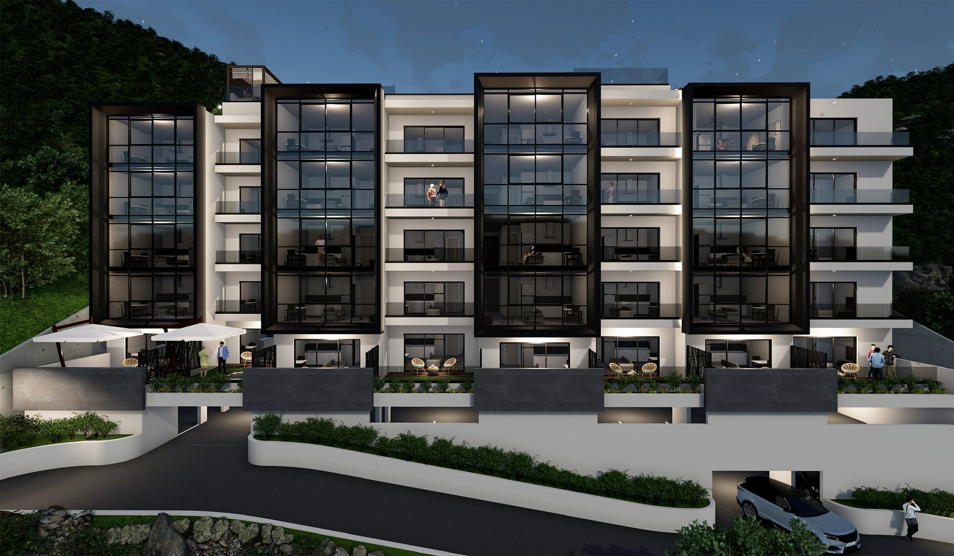 The Hills Simpson Bay Residence – T2 avec balcon à vendre !