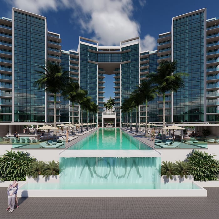 Aqua Resort sint maarten development 4u real estate cupecoy programme neuf