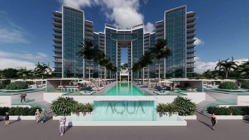 4U Real estate invest in Aqua Resort Sint Maarten agence immobilière spécialiste du développement à sint maarten