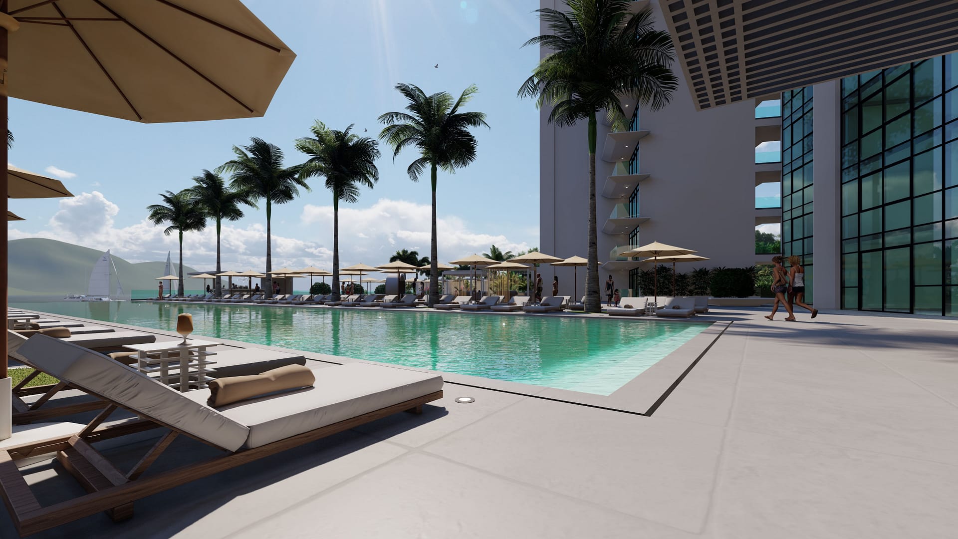 AQUA RESORT | LUXUEUX PENTHOUSE 2 Chambres