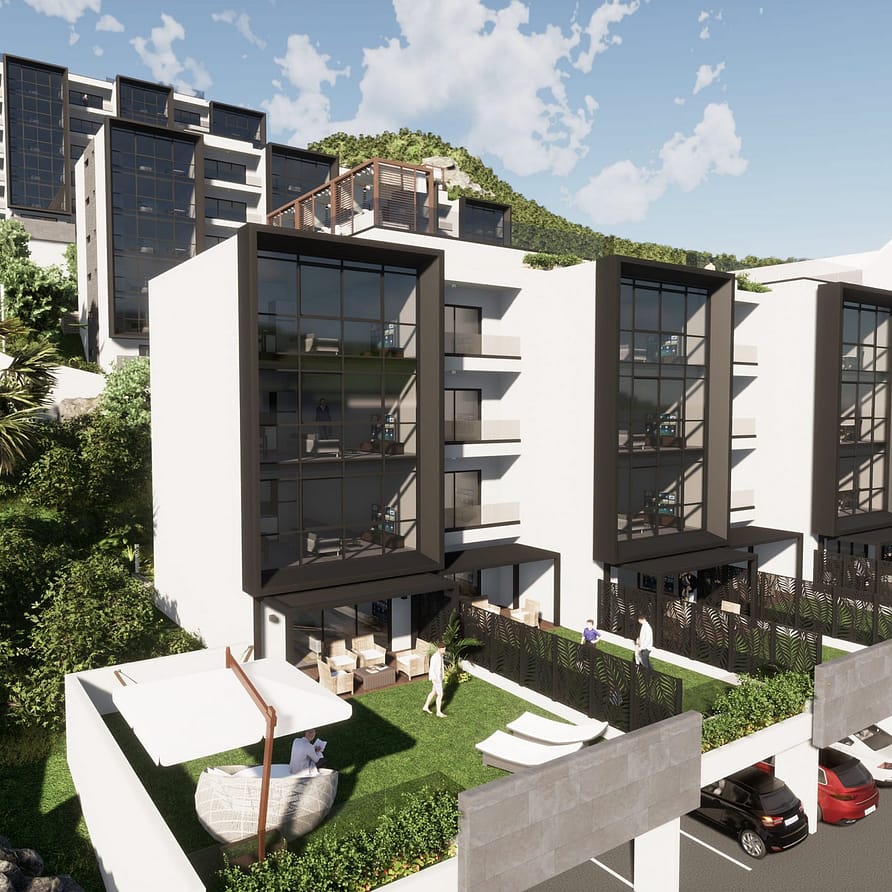 the hills residence real estate development sint maarten vacation rental